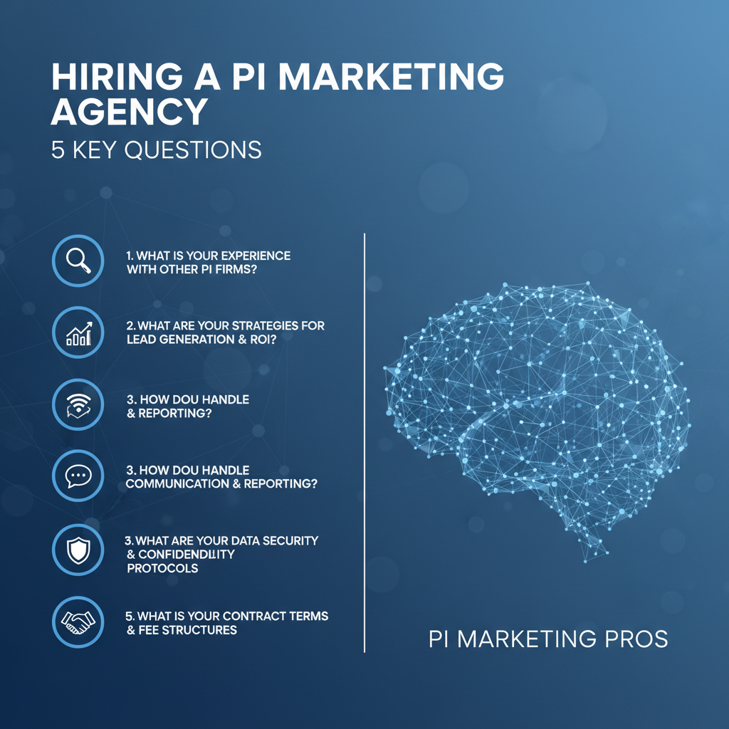 Personal injury marketing agency evaluation checklist