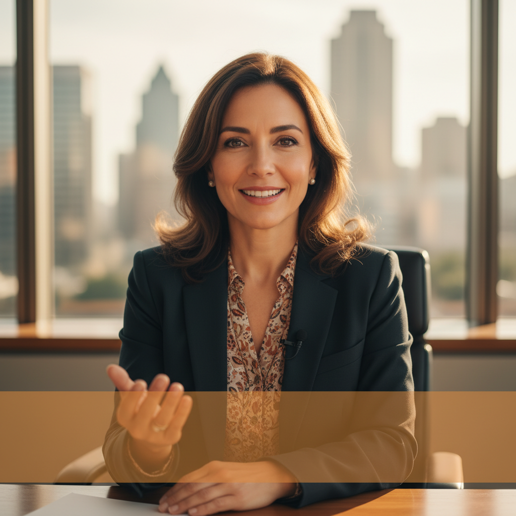 Law firm video marketing shown through a bilingual attorney recording a Spanish-language video for Hispanic accident victims